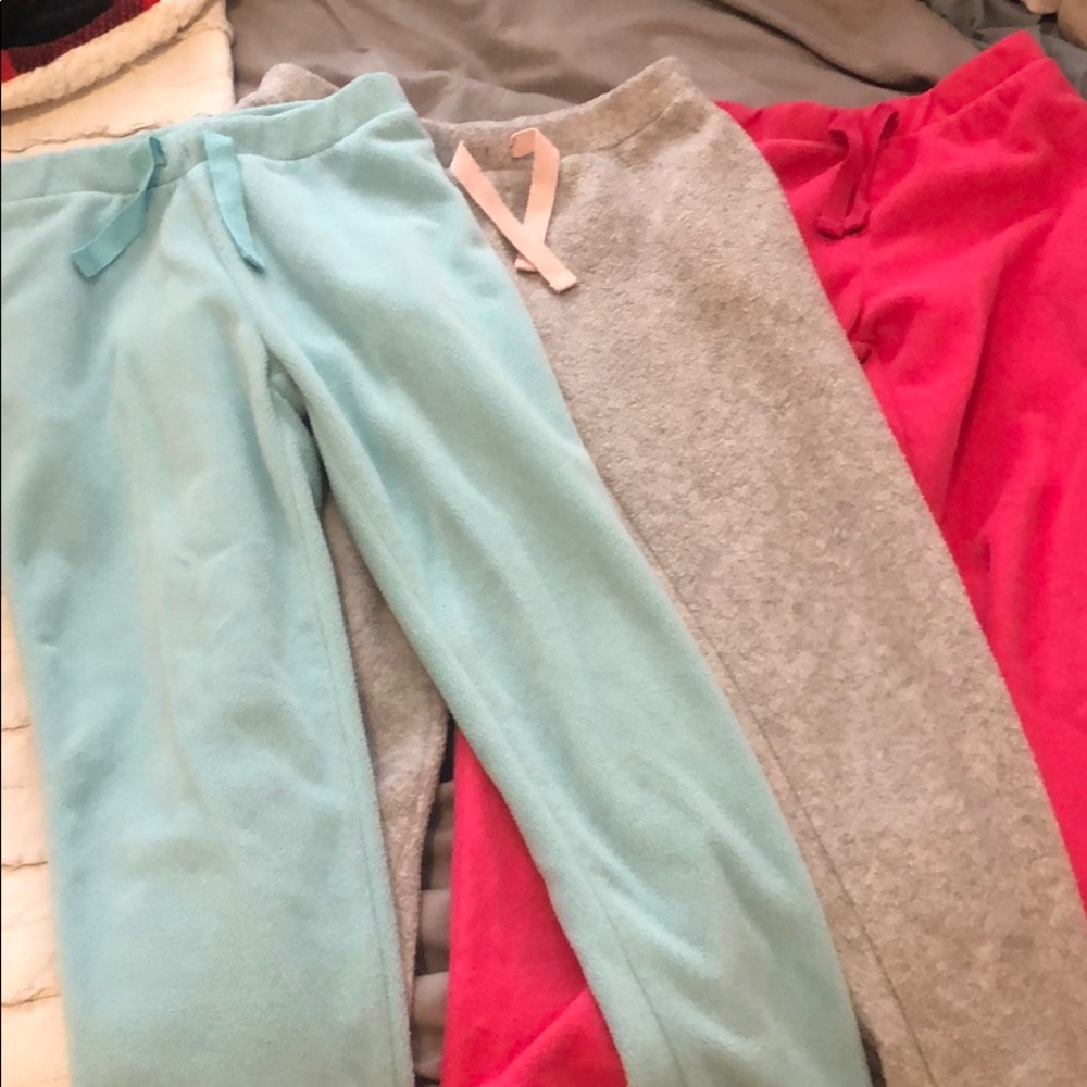 Carter kids six 6 set of three fleece pants